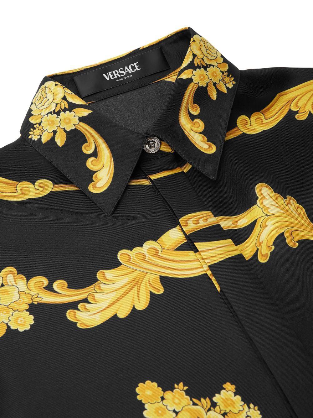 Barocco-print midi dress Product Image