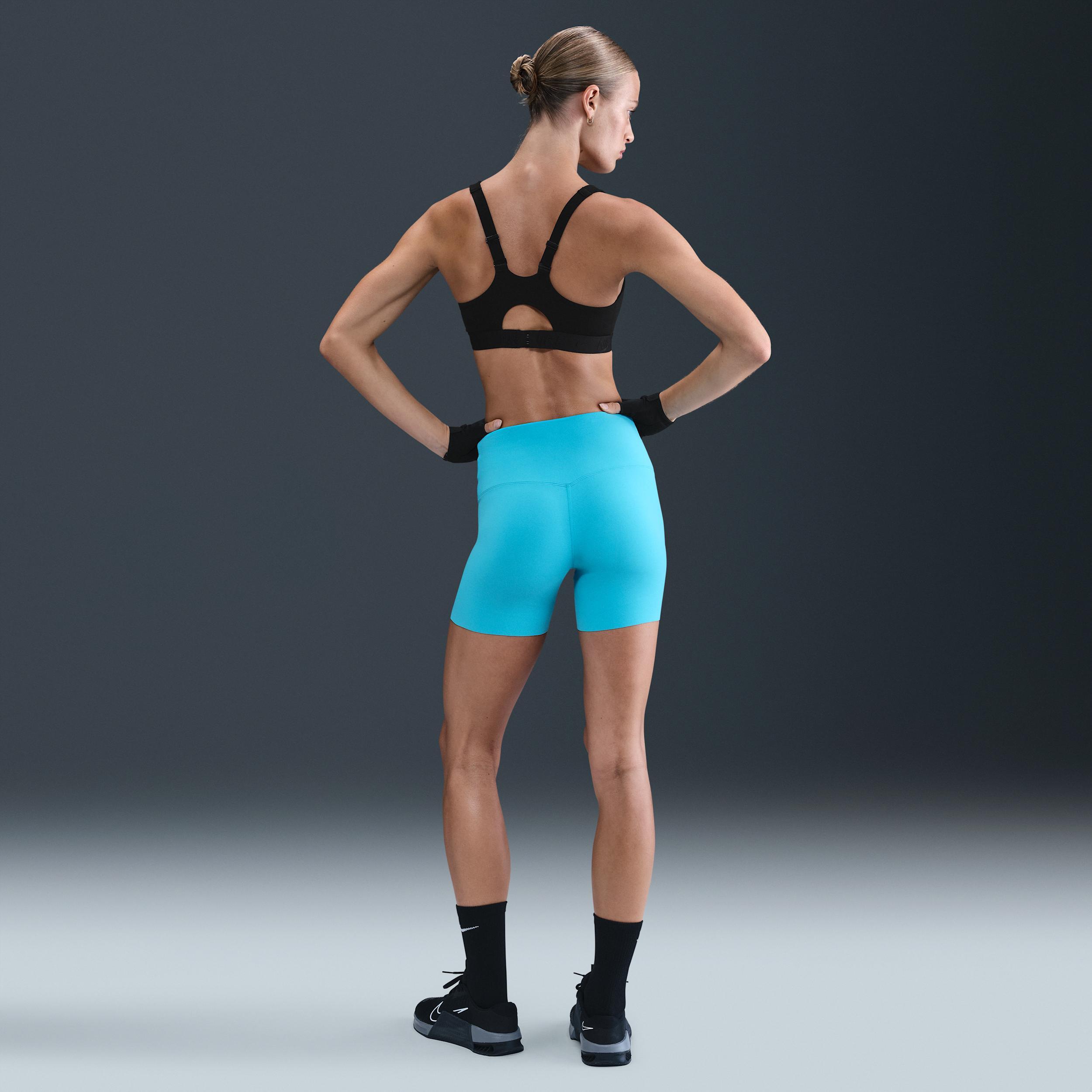 Women's Nike Indy High Support Padded Adjustable Sports Bra, Size: XL, Black Product Image