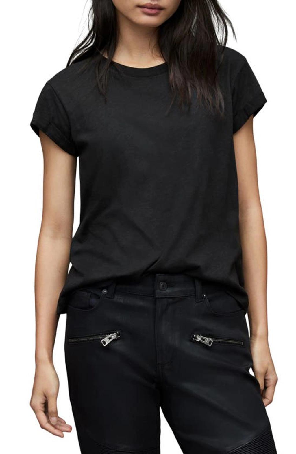 Allsaints Anna Cuffed Sleeve Tee Product Image