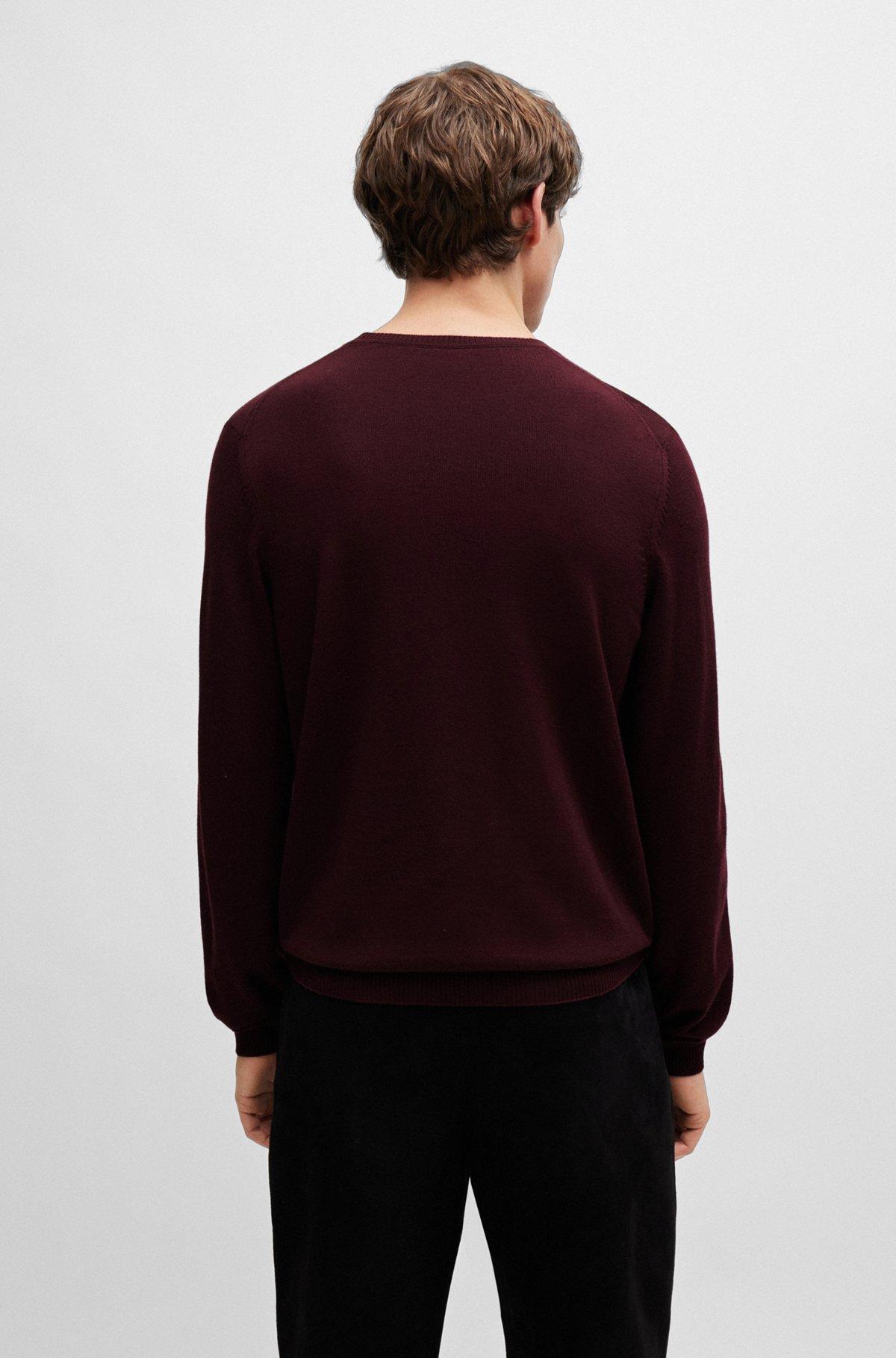Regular-fit sweater in extra-fine merino Product Image