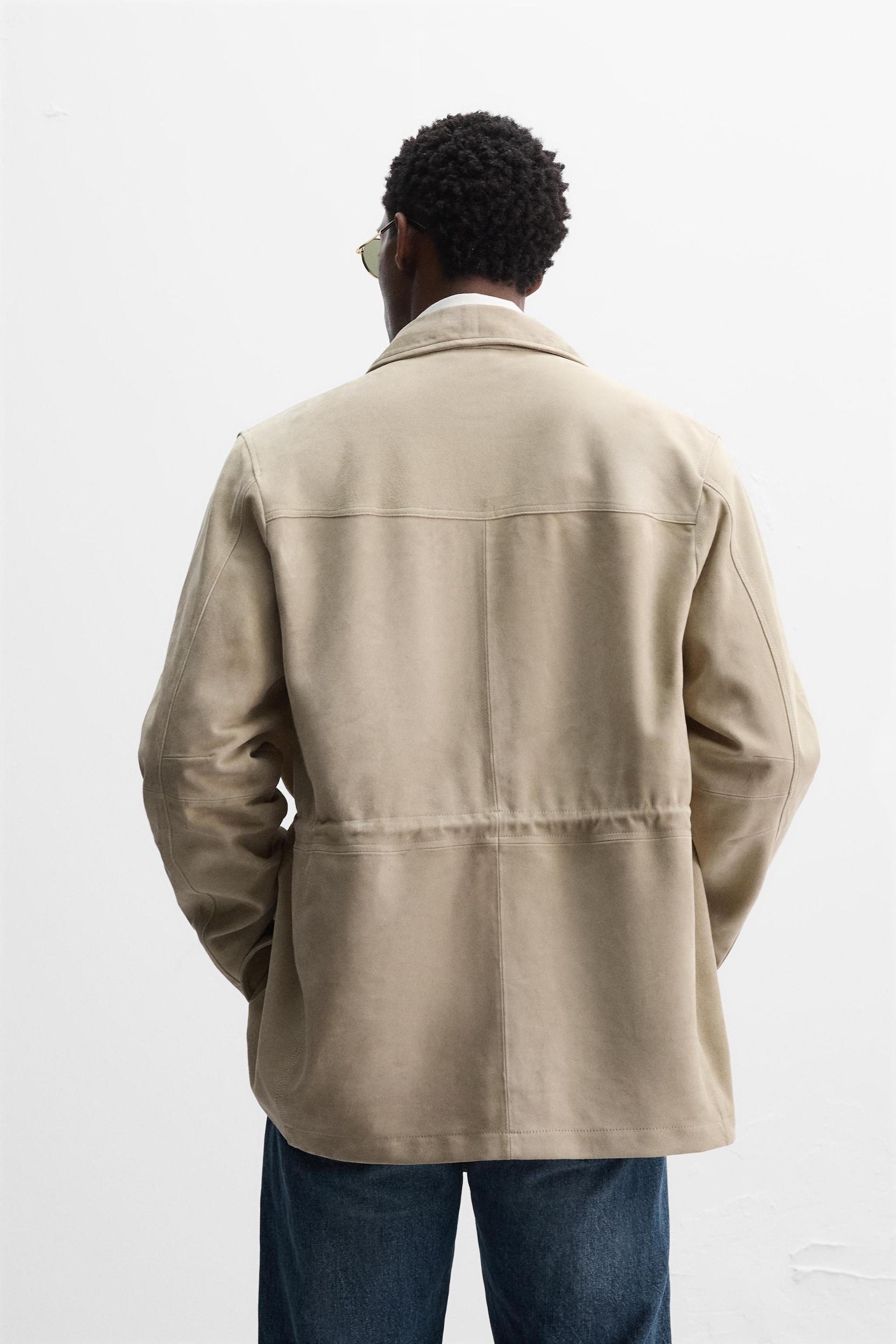 LIMITED EDITION SUEDE LEATHER PARKA Product Image