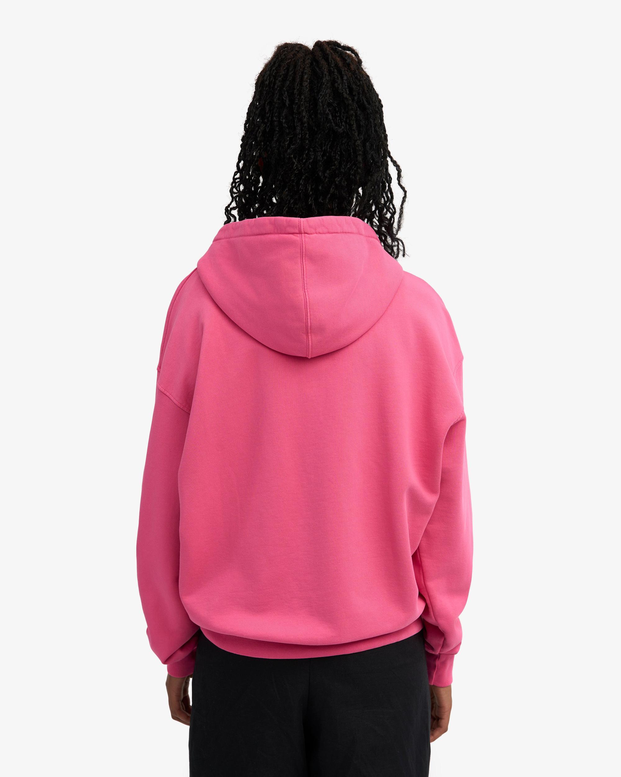 Organic Oversized Zip Hood - Ivory White Product Image