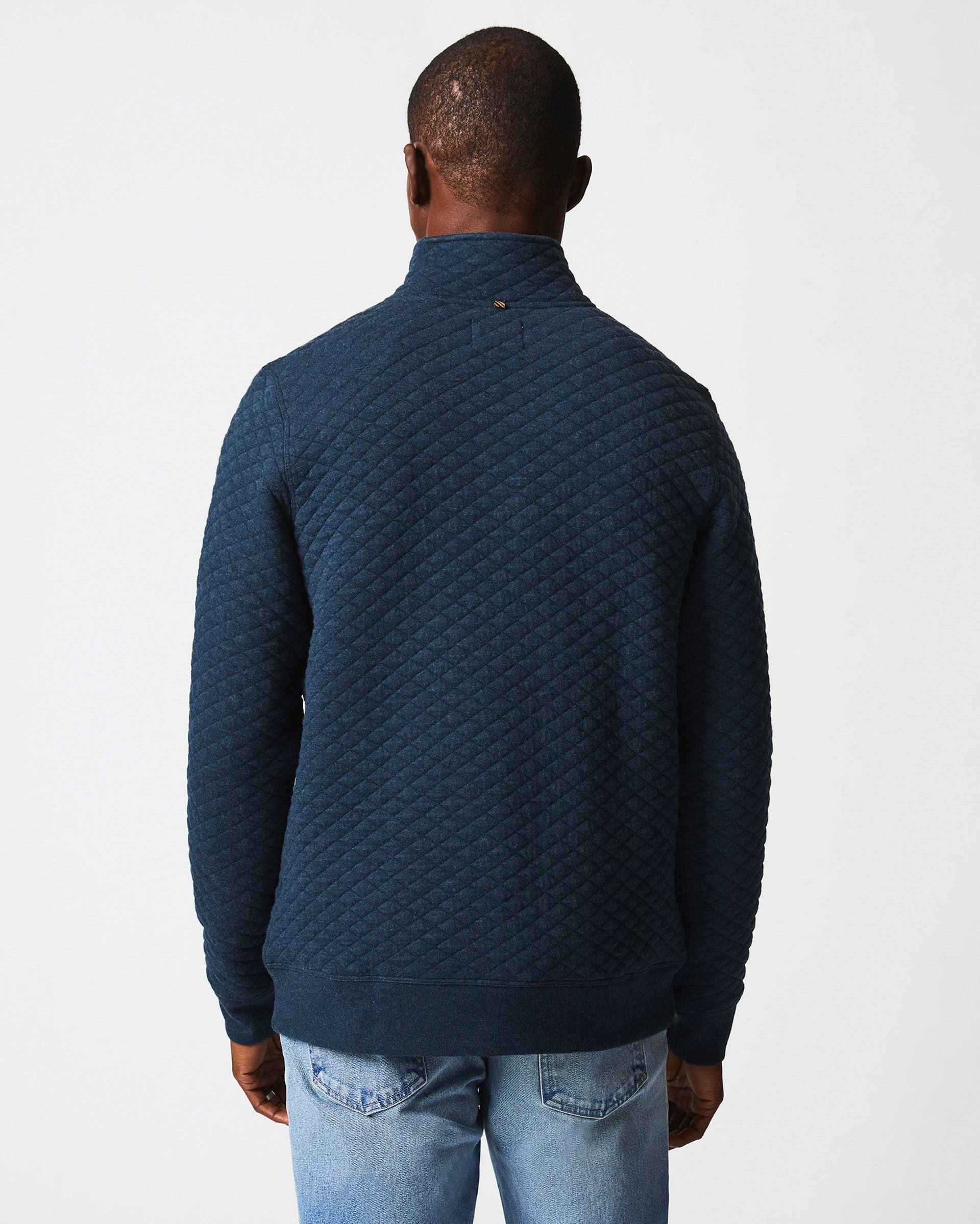 Diamond Quilt Half Zip -  Product Image