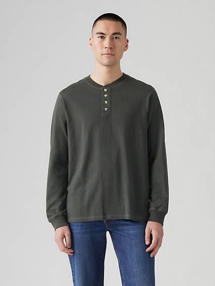 Four-Button Henley Product Image