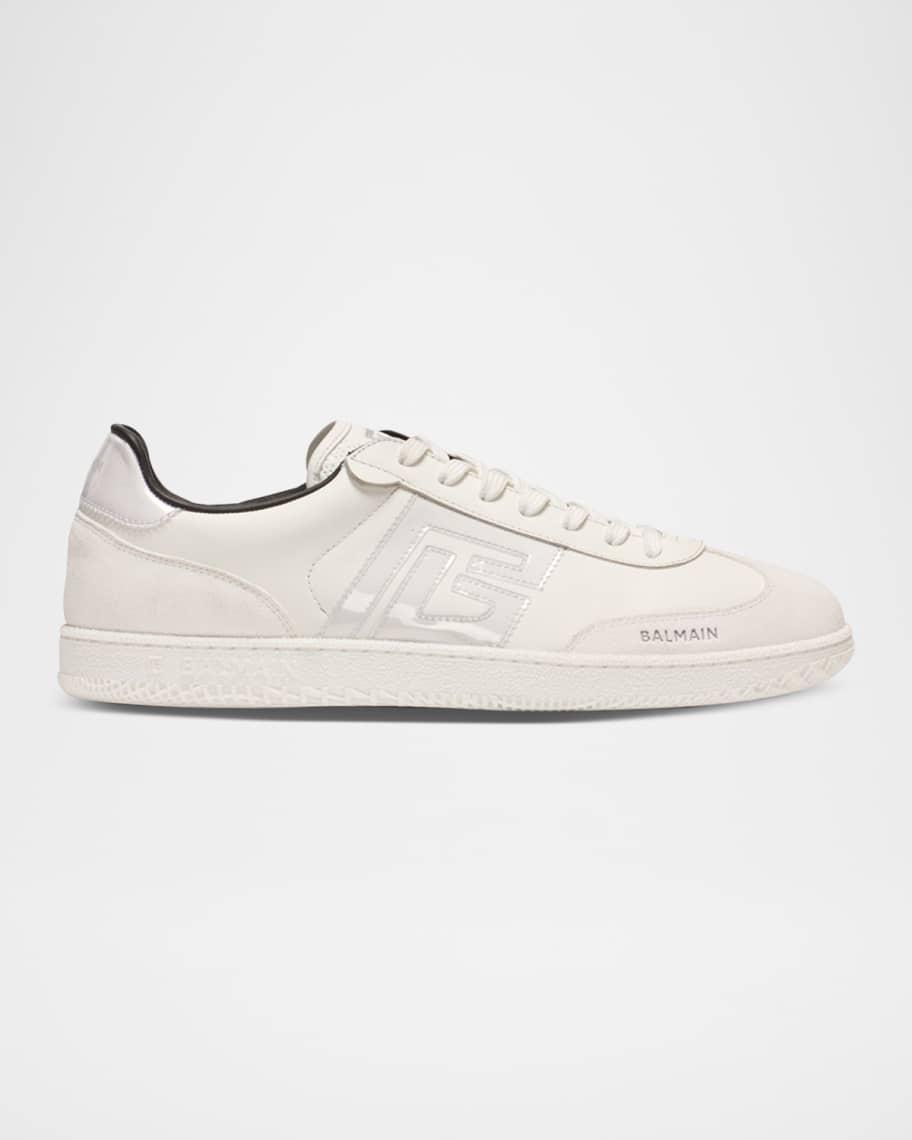 Mens Swan Tonal Calfskin Low-Top Sneakers Product Image