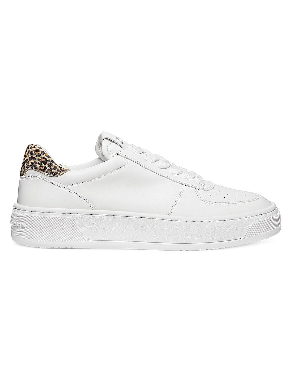 Womens Courtside Leather Low-Top Sneakers Product Image