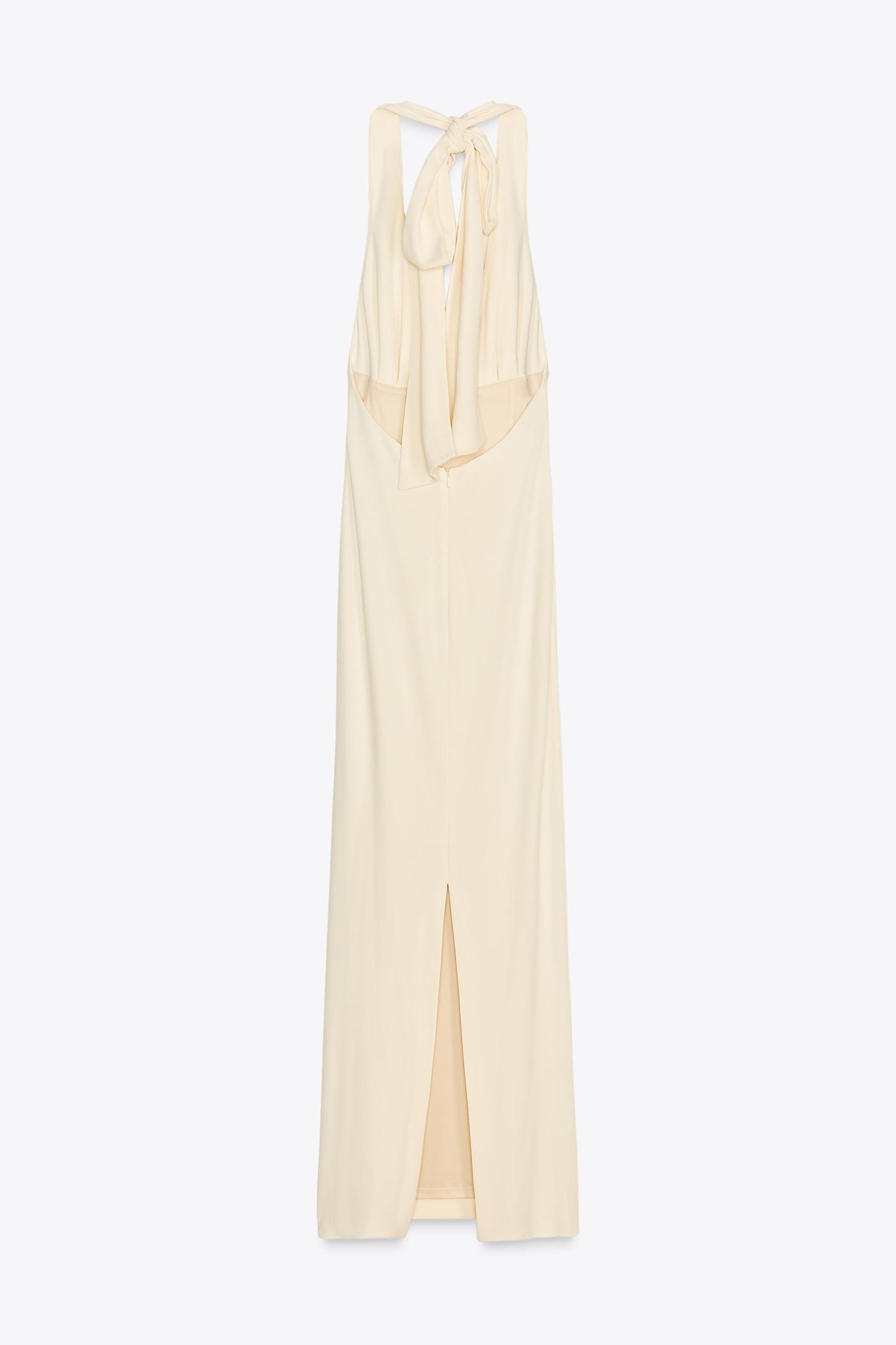 LONG HALTER DRESS Product Image