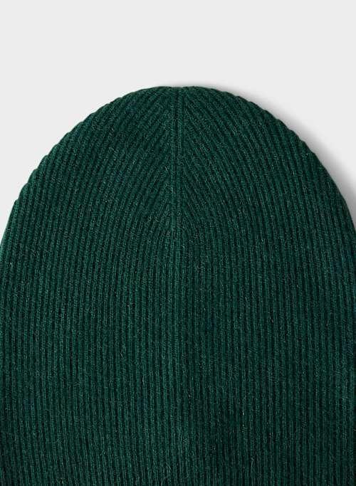 cashmere rib slouchy beanie Product Image