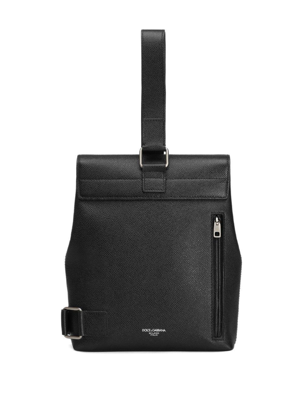 Marlene structured leather cross body bag Product Image