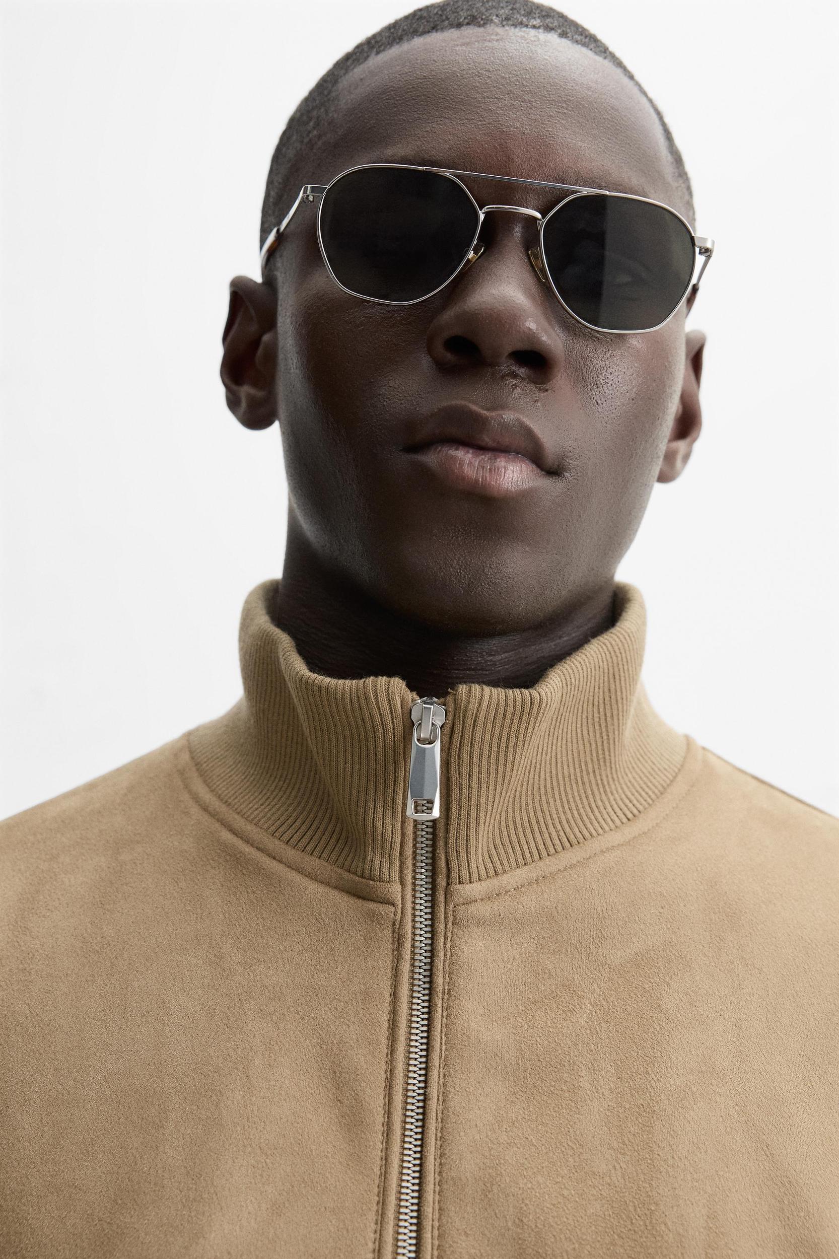 FAUX SUEDE JACKET Product Image
