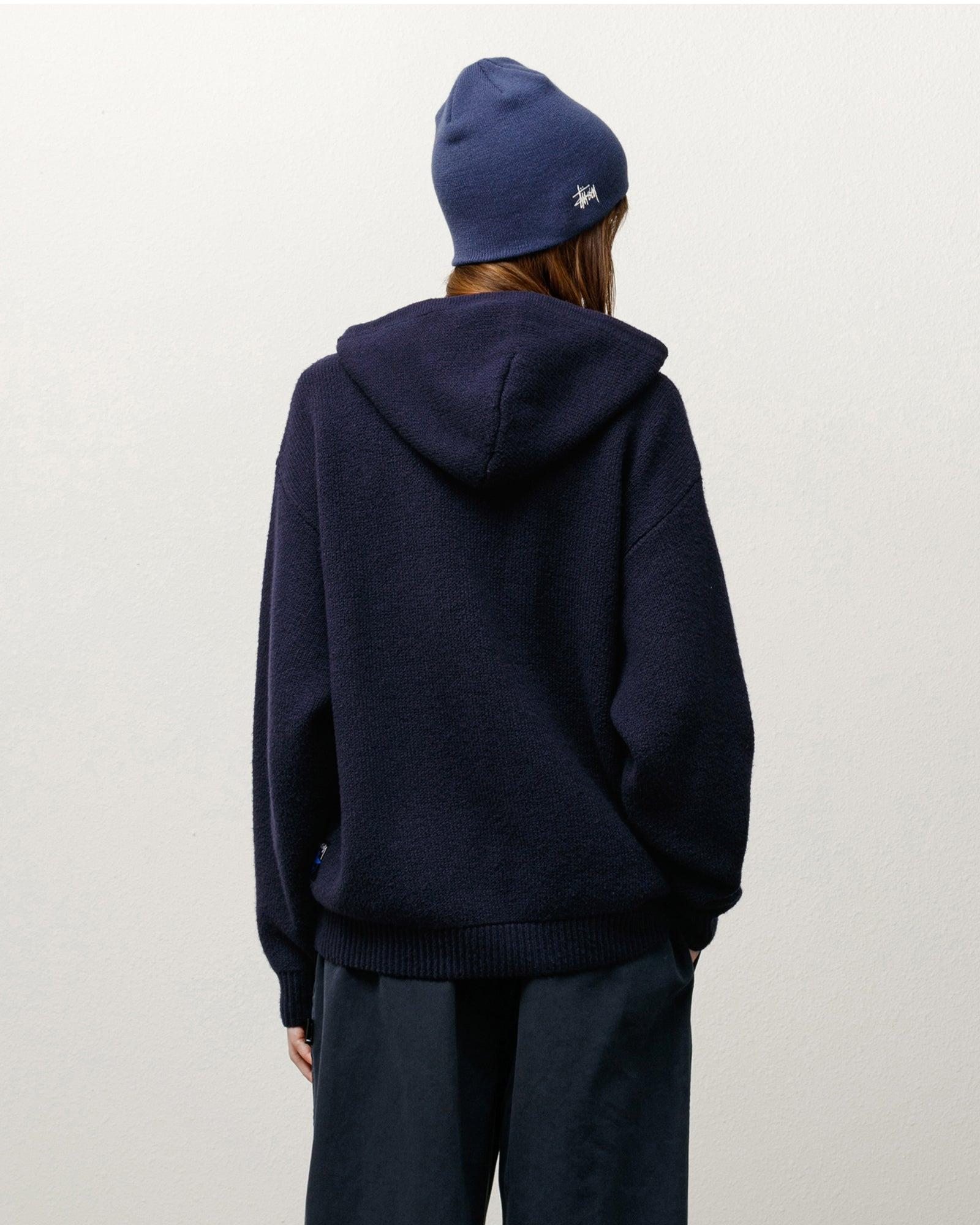 HOODED ZIP SWEATER Male Product Image