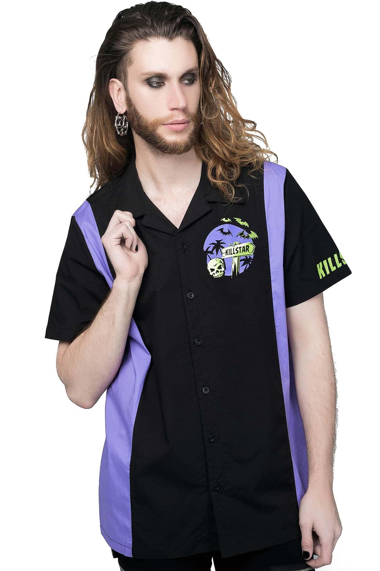 Kon-Tiki Bowling Shirt Male Product Image