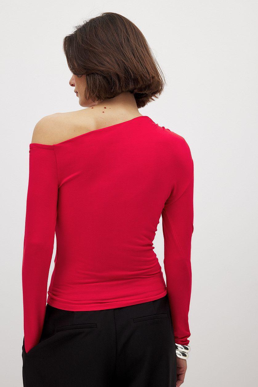 Off Shoulder Jersey Top Product Image