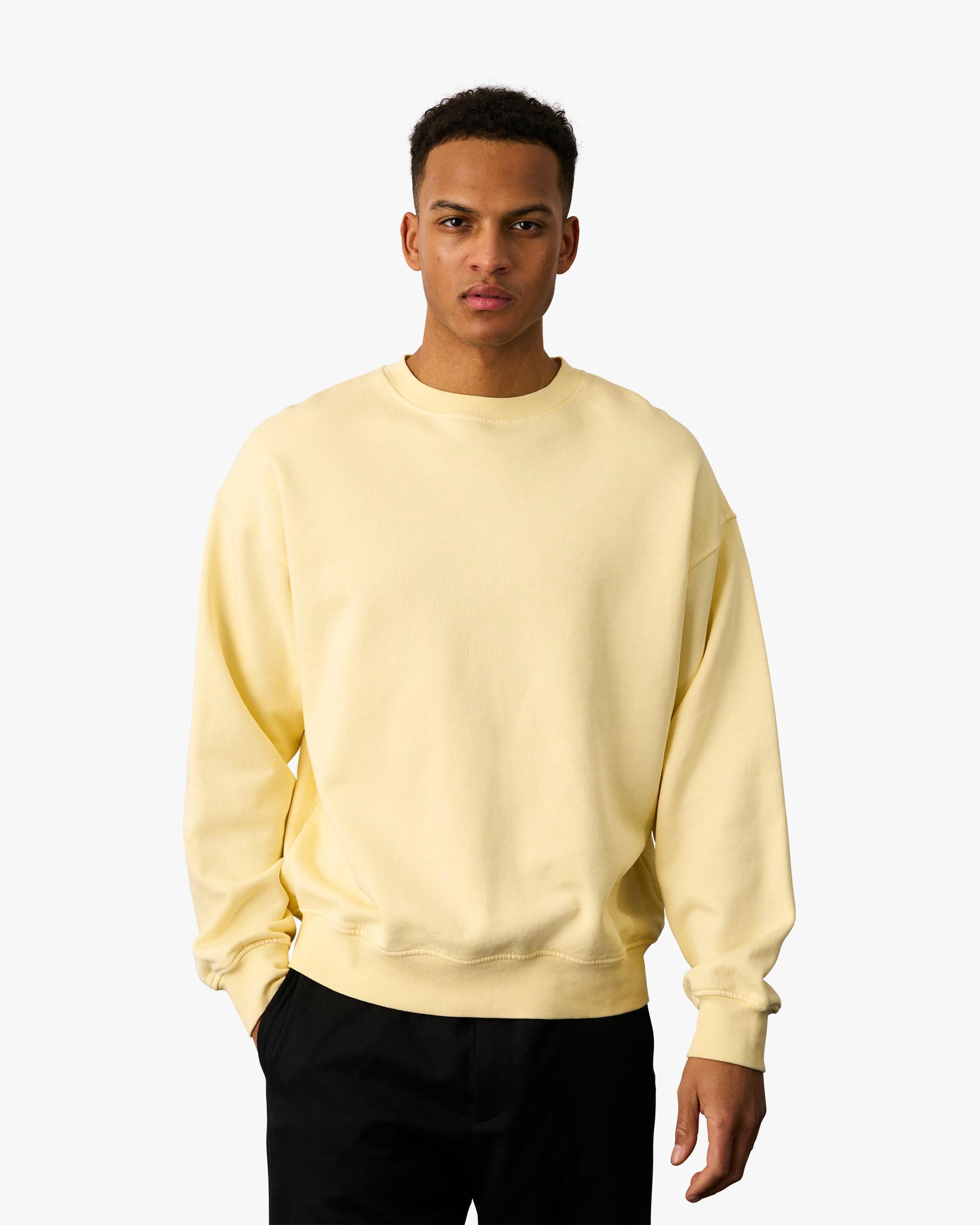 Organic Oversized Crew - Sahara Camel Product Image