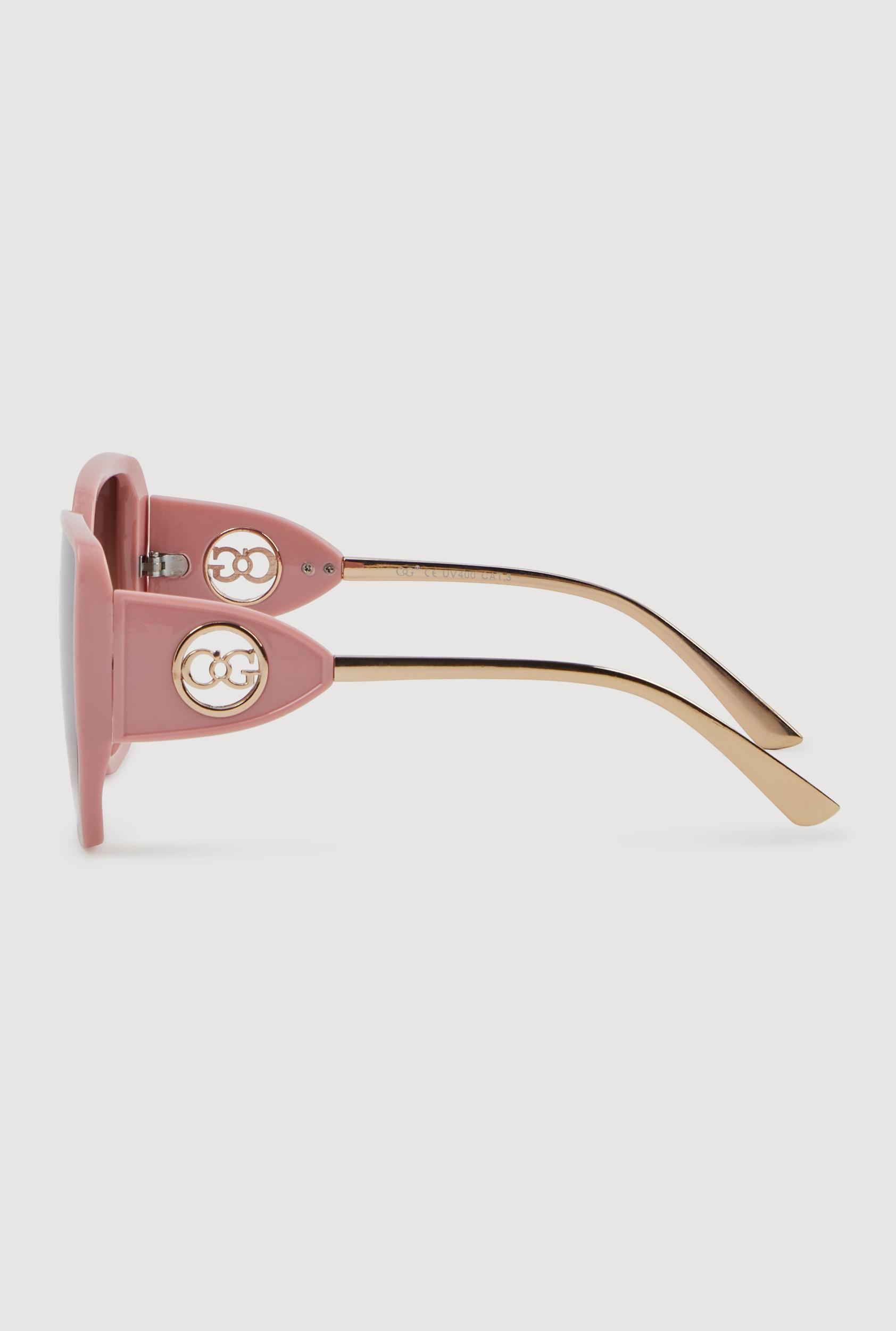 Cut Out Detail Ombre Sunglasses Unisex Product Image