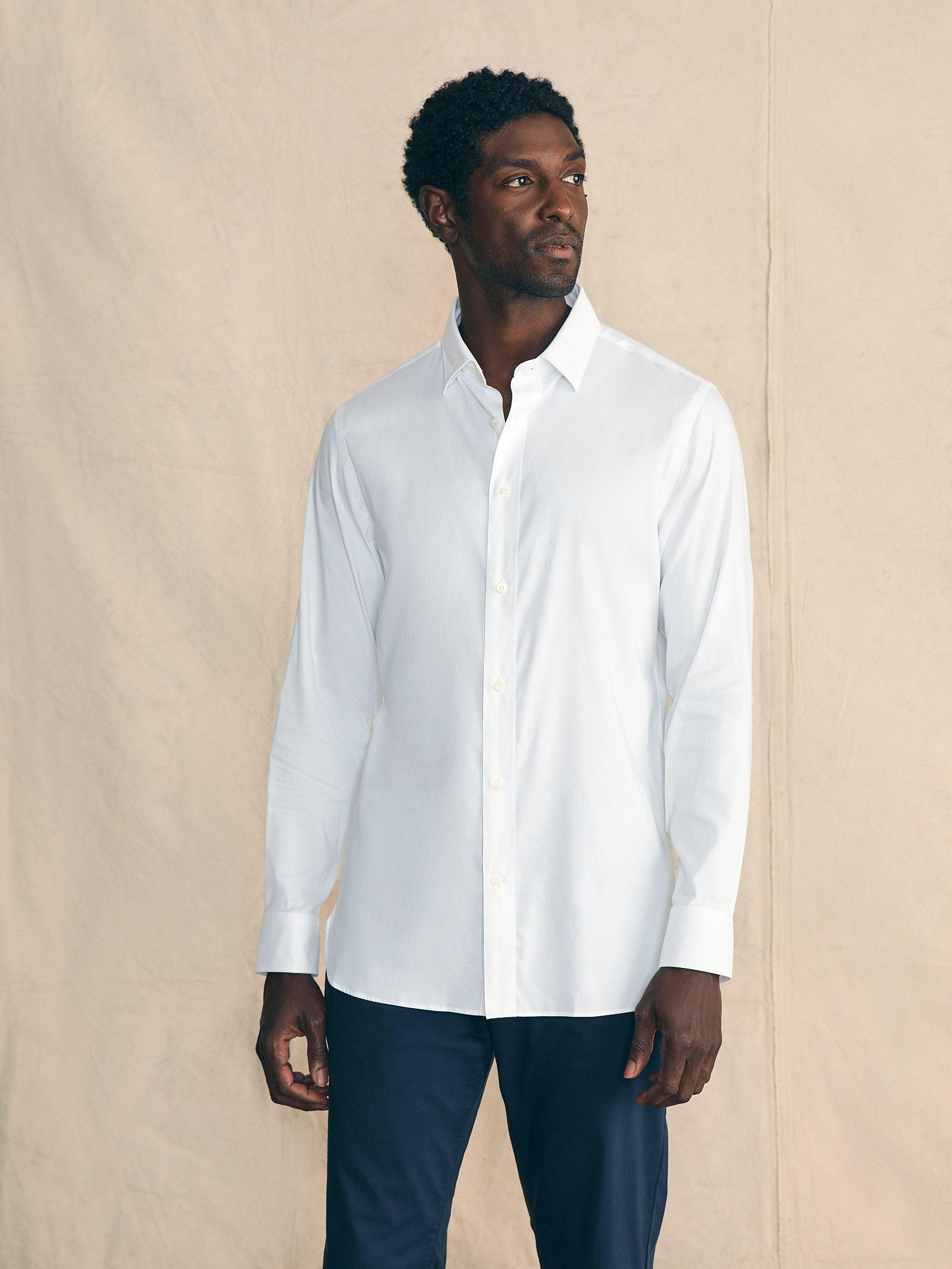 Movement™ Dress Shirt (Tall) - Cloud White Male Product Image