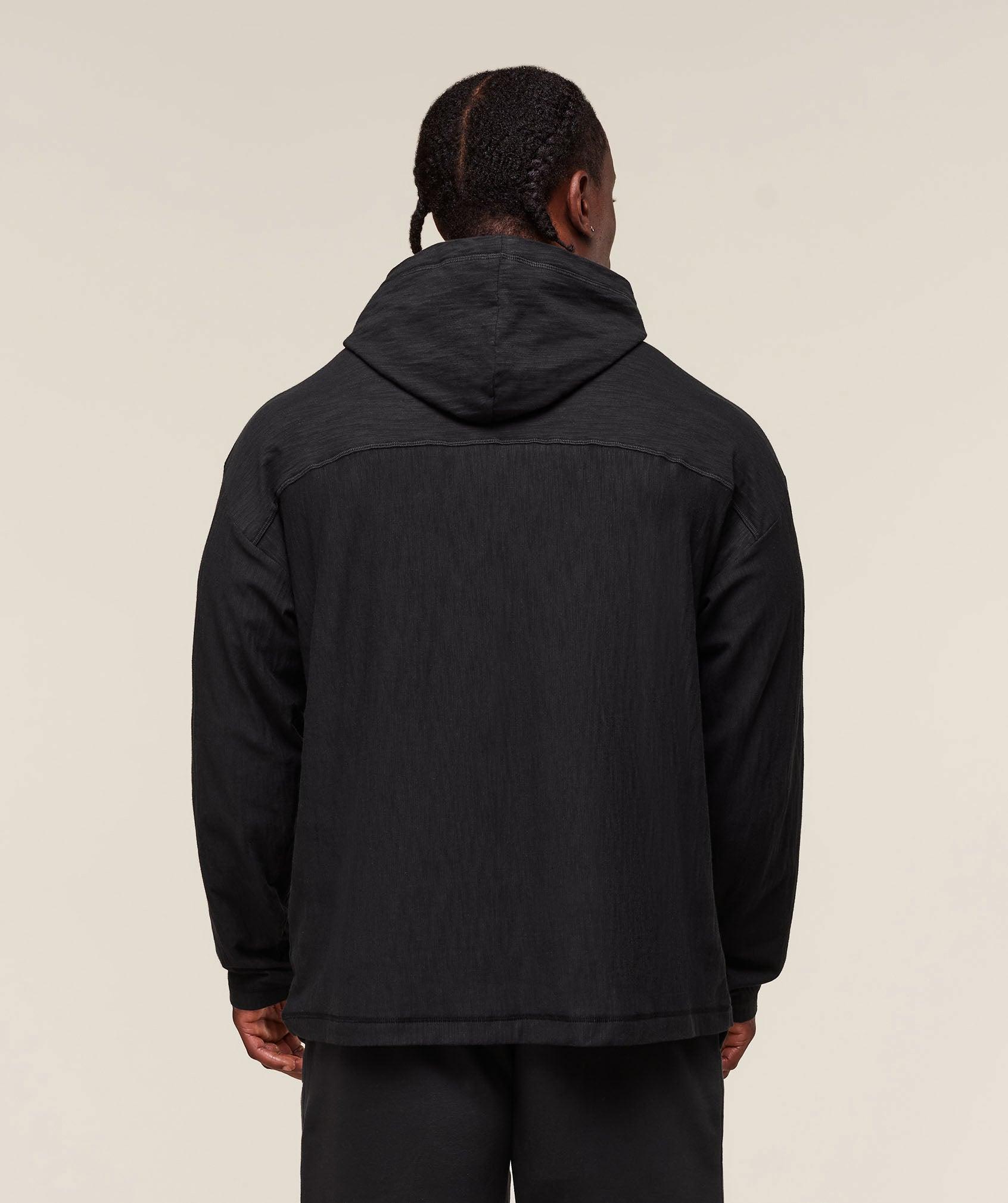 Lightweight Slub Textured Hoodie Product Image