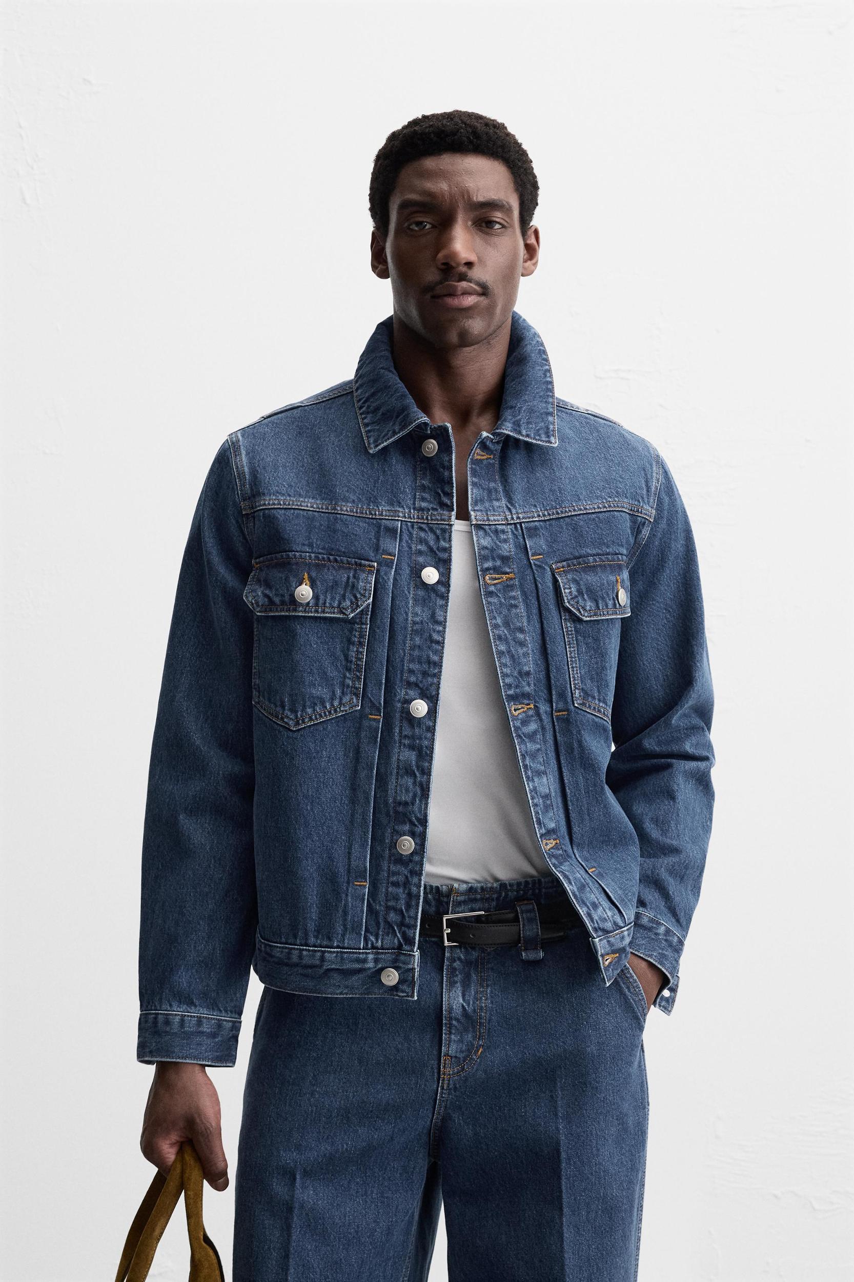 POCKET DENIM JACKET Product Image