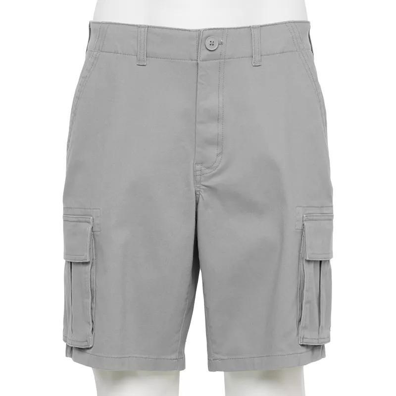Men's Sonoma Goods For Life® 10" Adaptive Flexwear Cargo Shorts, Size: 30, Green Product Image