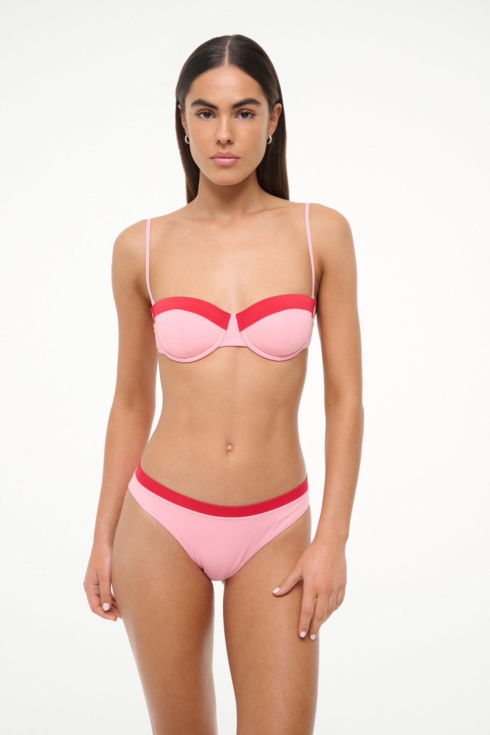 JO BALCONETTE BIKINI TOP | SWEETHEART CHERRY Product Image