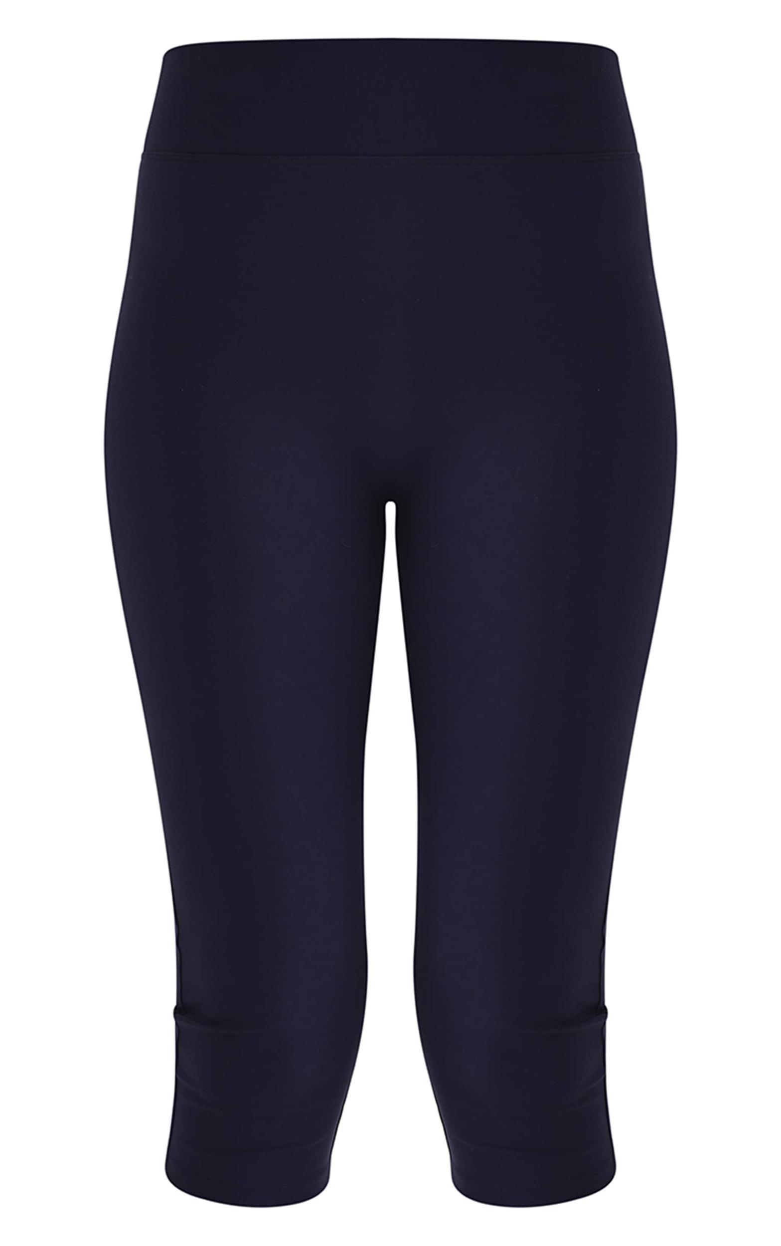 Navy Sculpt Pedal Pusher Leggings Product Image