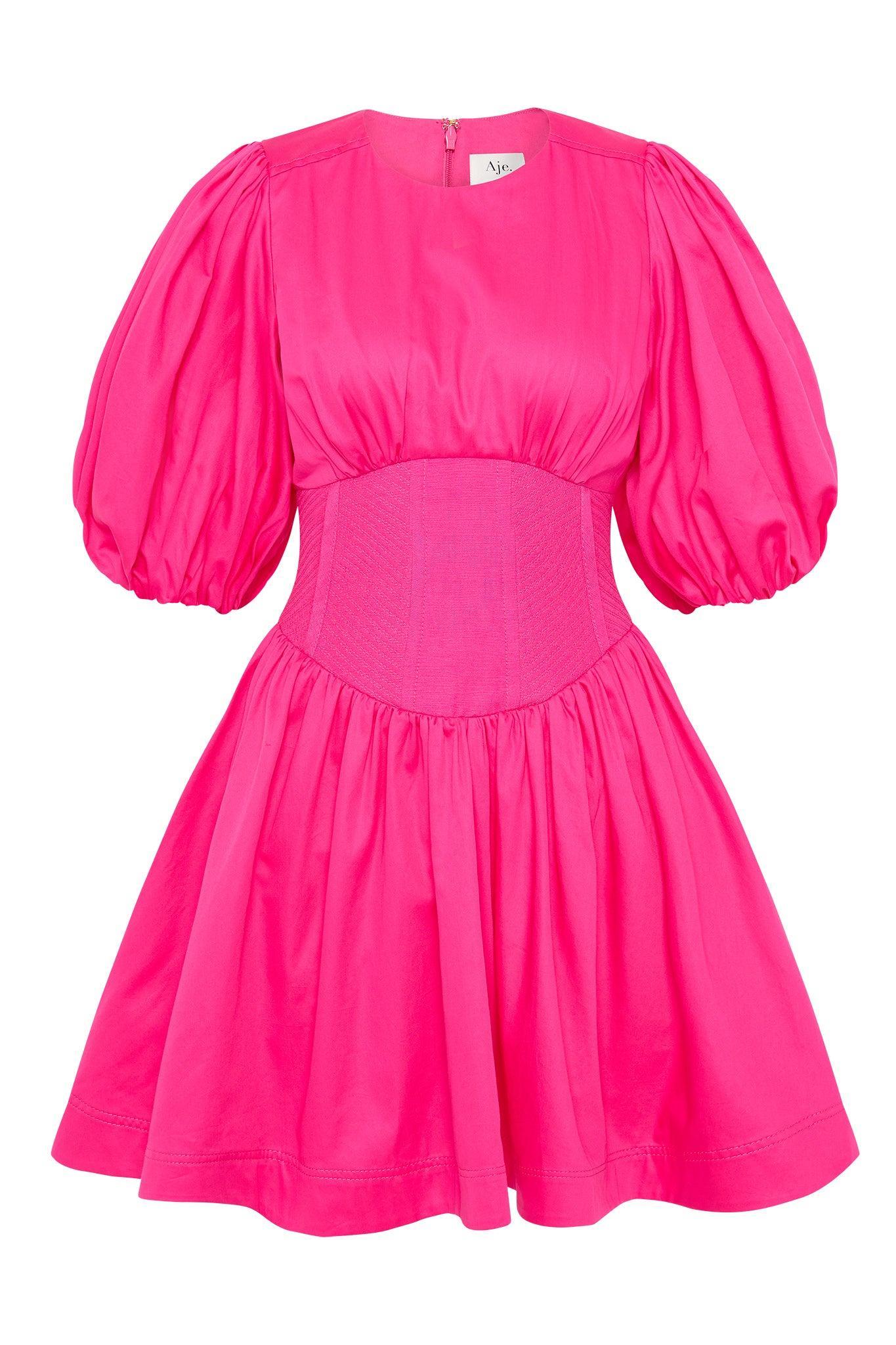 Telma Ruffle Mini Micro Dress Product Image
