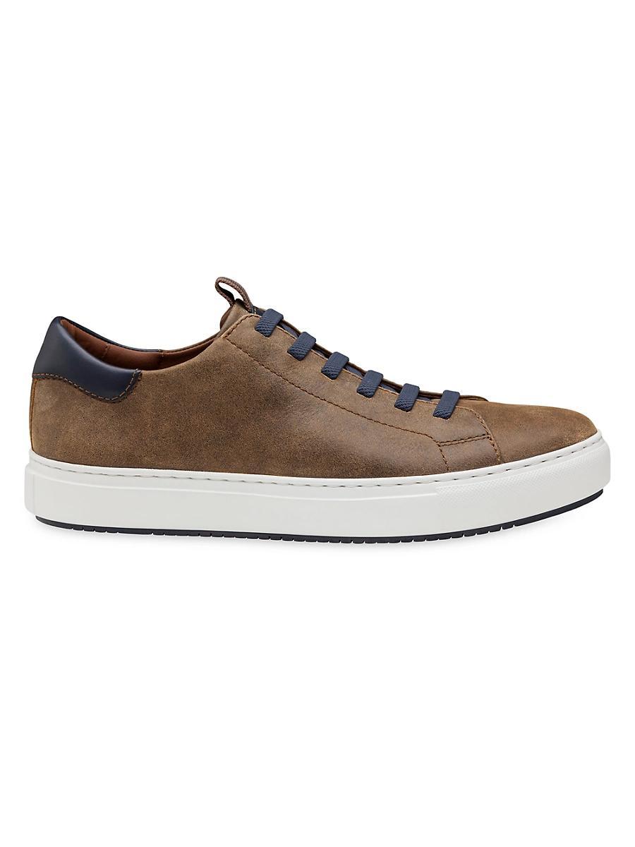 Johnston  Murphy Collection Mens Anson Tumbled Leather Lace-To Product Image