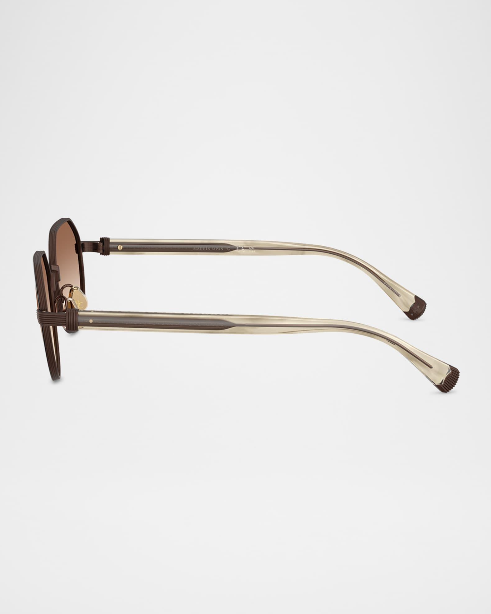 BC1007T Round Titanium Sunglasses Product Image