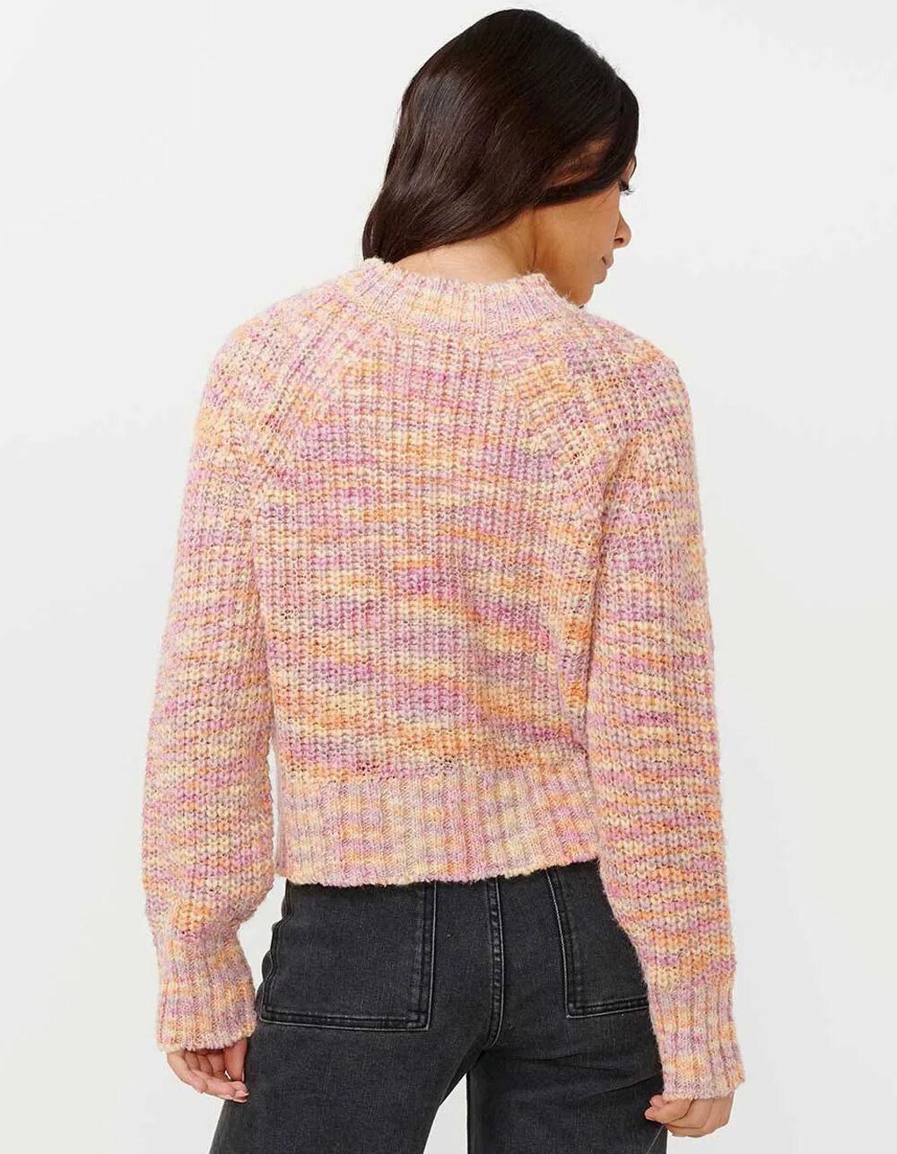 RIP CURL Beach Party Womens Sweater - PINK COMBO Product Image