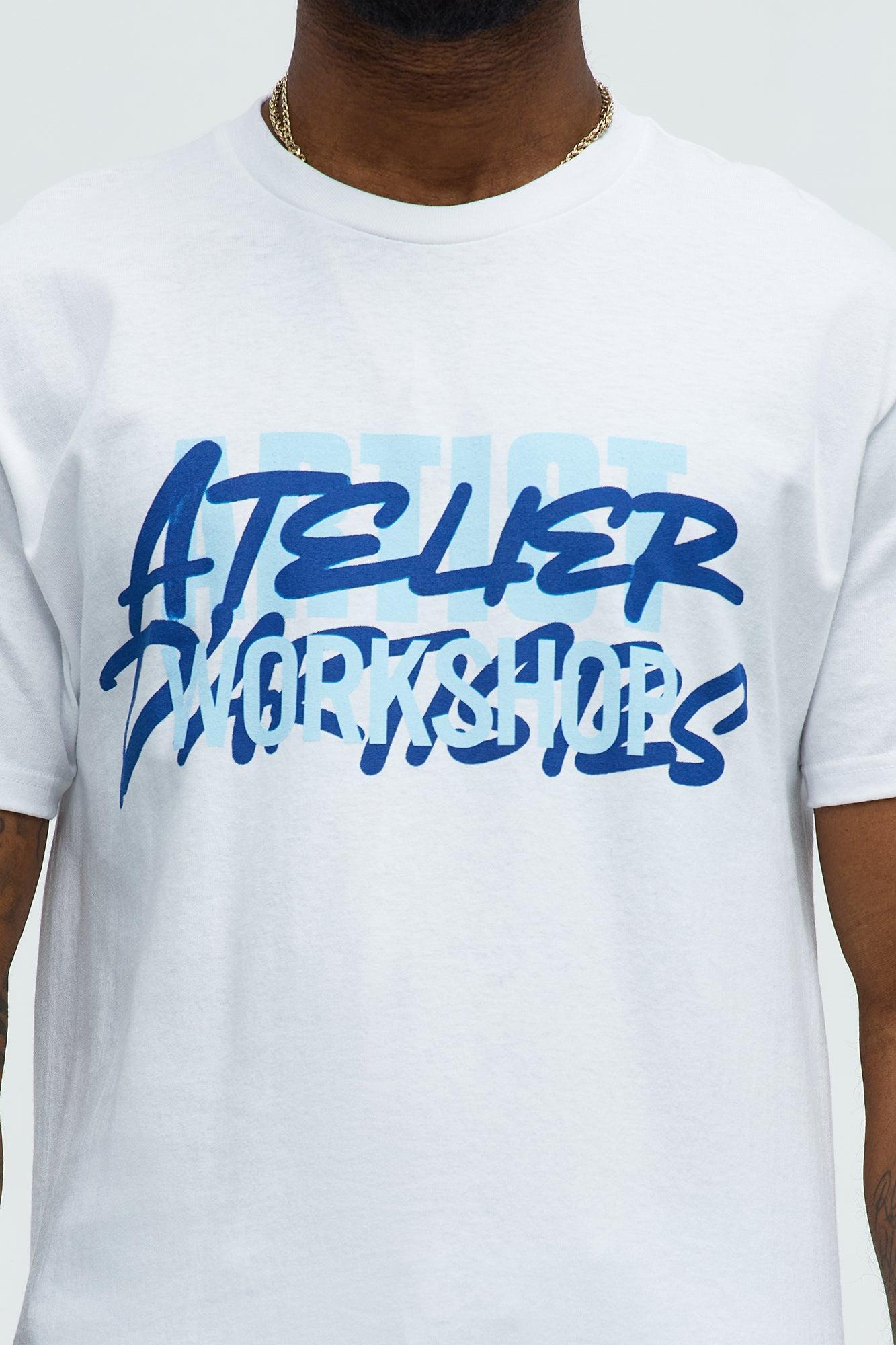 Atelier D'Artistes Short Sleeve Tee - White Product Image