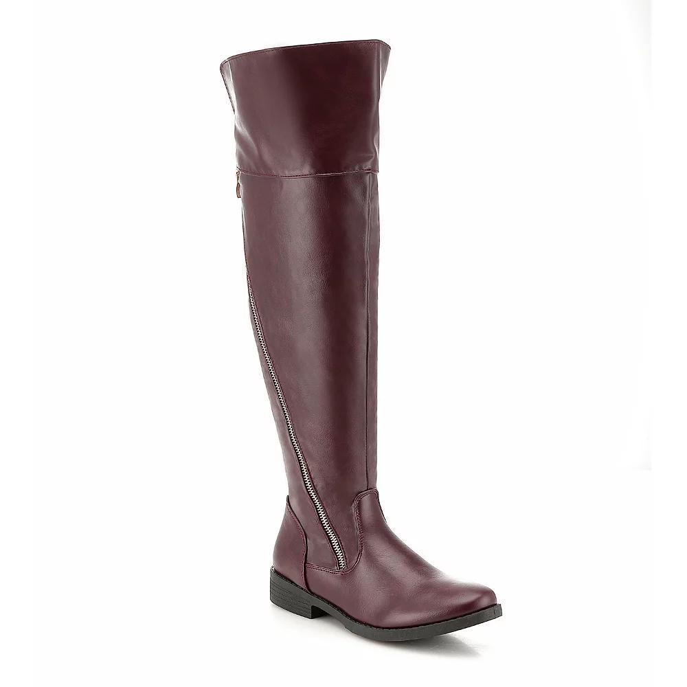 Henry Ferrera Bistro 400 Women's Tall Boots, Size: 8, Red Product Image