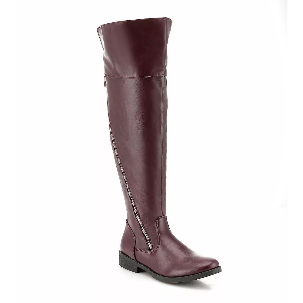 Henry Ferrera Bistro 400 Women's Tall Boots, Size: 8, Red Product Image