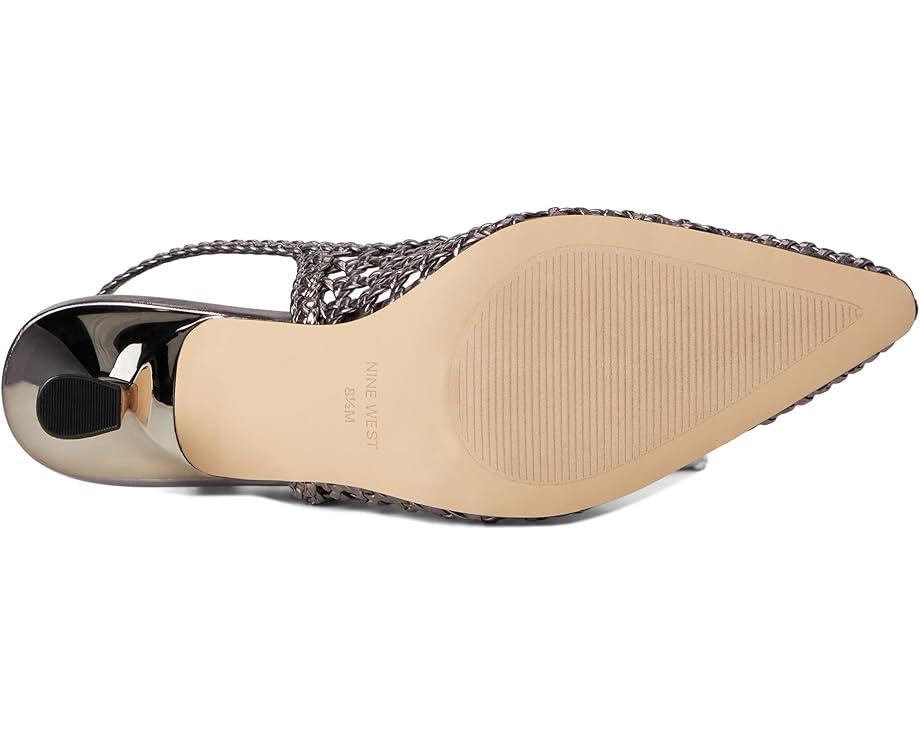 Sindreea Rhinestone Block Heel Slingback Pump Product Image