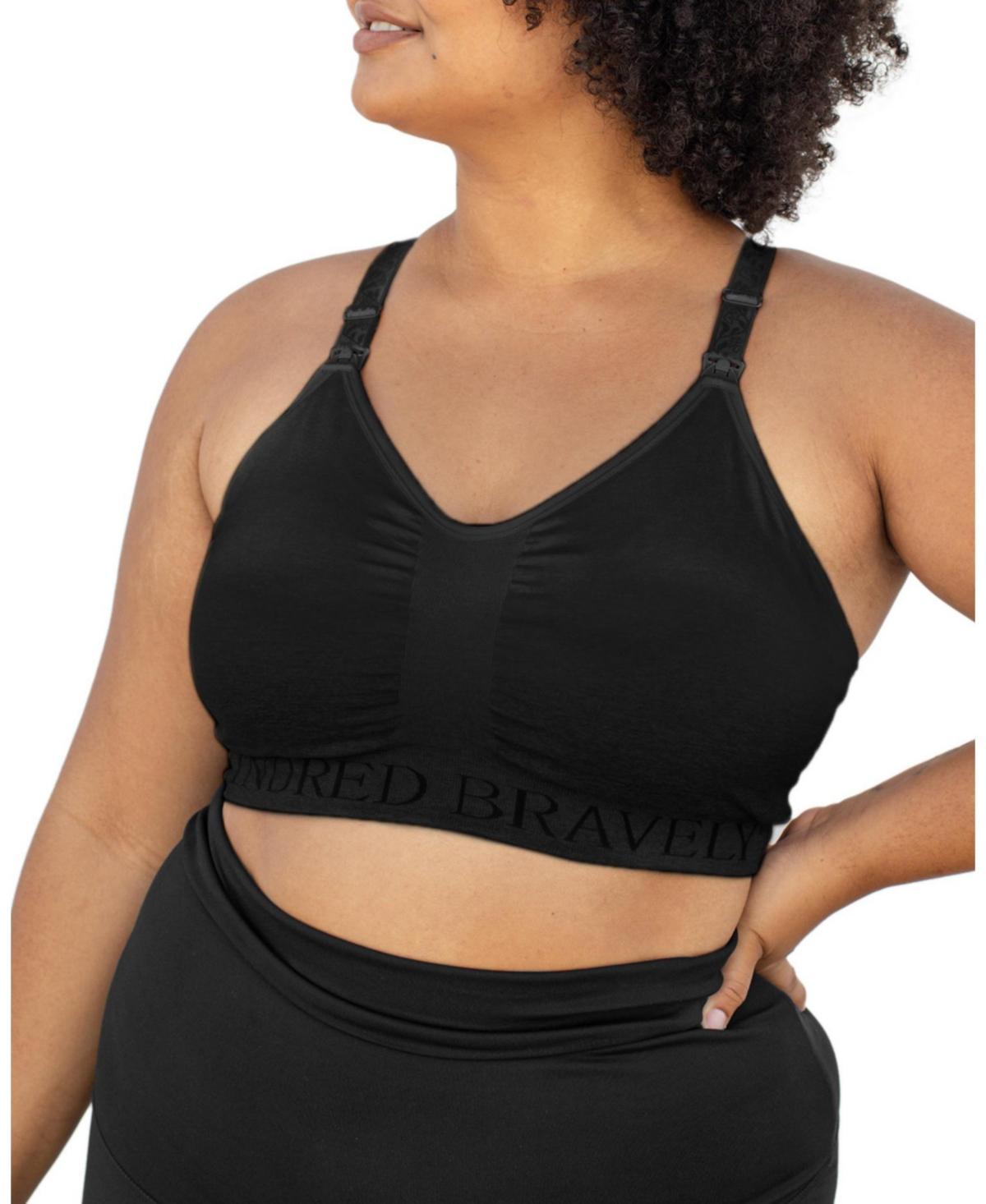 Kindred Bravely Women's Sublime Sports Pumping + Nursing Hands-Free Bra - Ombre Purple 1X: Light Support, Racerback Product Image