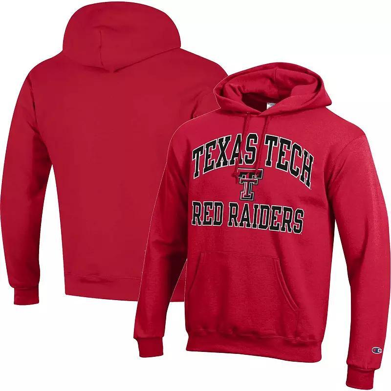Mens Champion Texas Tech Raiders High Motor Pullover Hoodie Product Image