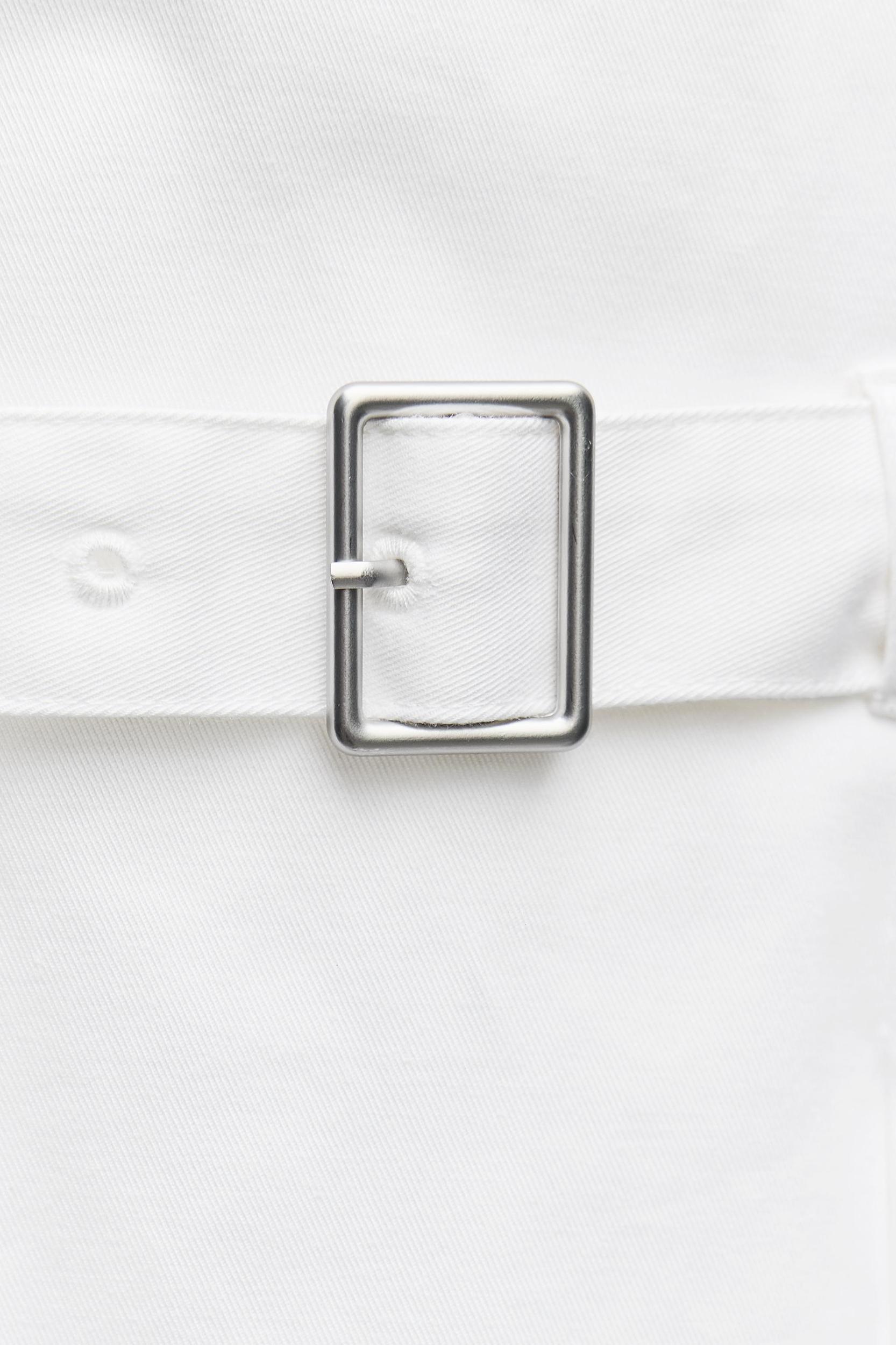 BELTED SHORT DRESS ZW COLLECTION Product Image