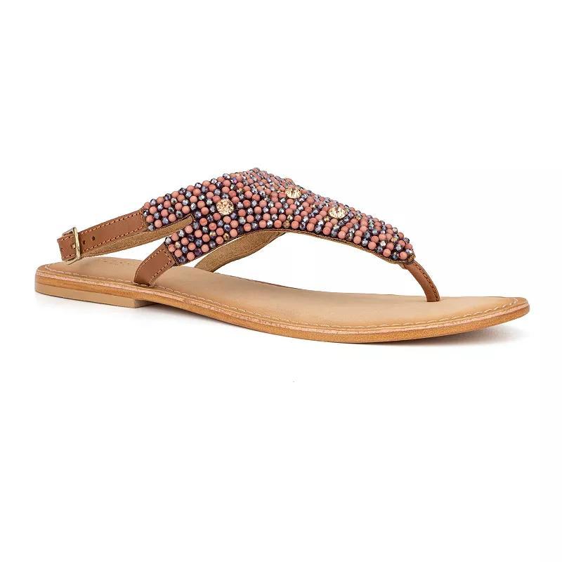 Torgeis Vega Women's Thong Sandals, Size: 9, Purple Product Image
