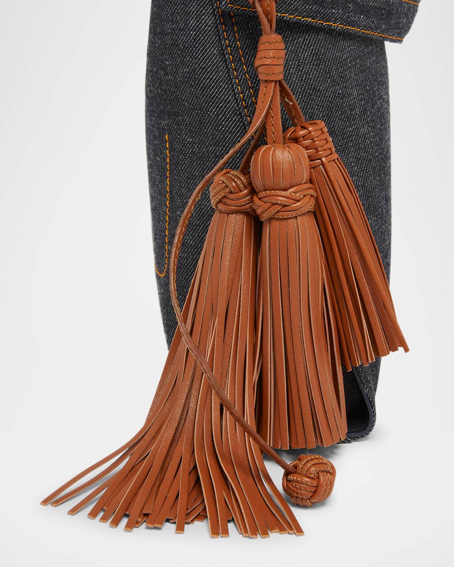 Day Mini Hobo Bag in Denim Product Image