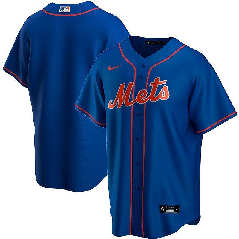 Mens Nike Royal New York Mets Alternate Replica Team Jersey Product Image