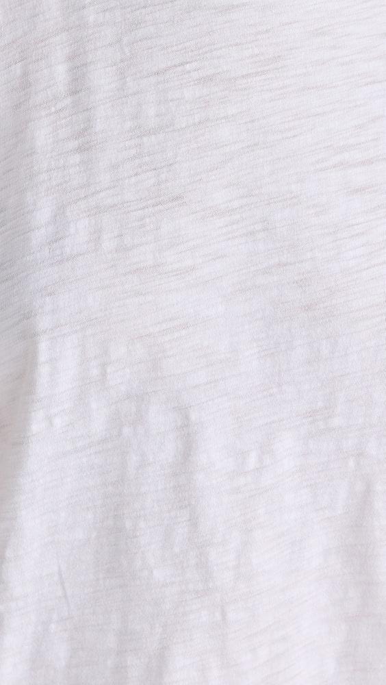 Goldie Cropped Short Sleeve Drop Shoulder Tee | Shopbop Product Image