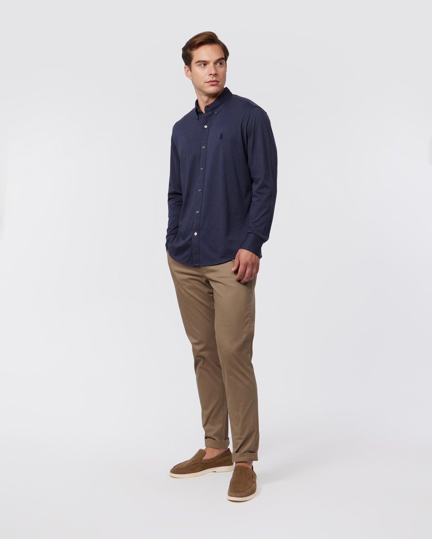 MENS NAPERVILLE LONG SLEEVE JERSEY SHIRT - B6C449Z100 Male Product Image