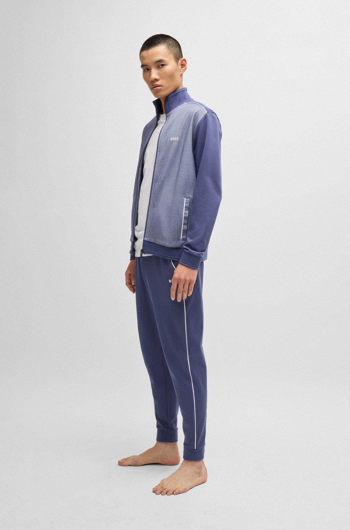 Tracksuit bottoms with contrast piping Product Image