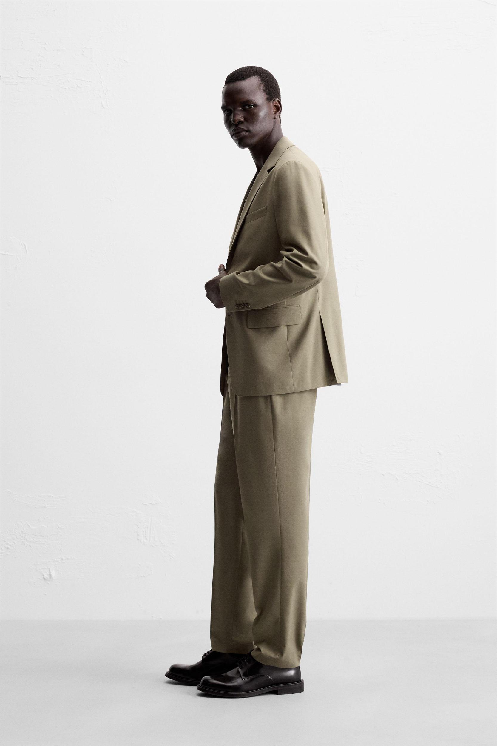 TEXTURED SUIT BLAZER Product Image