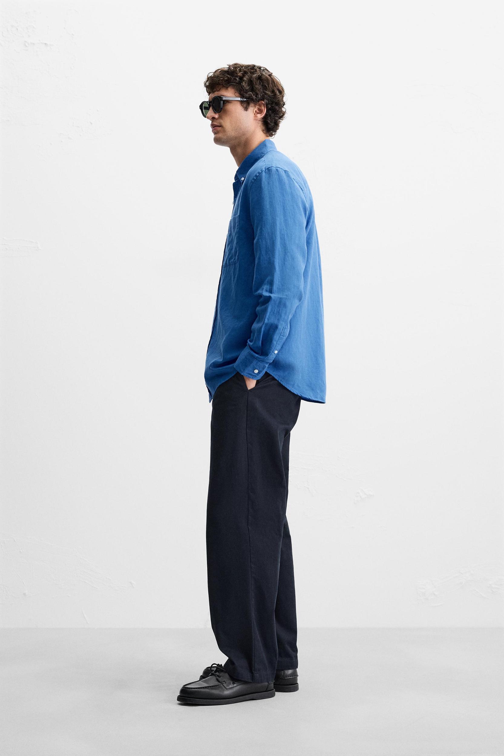 LINEN - COTTON SHIRT Product Image