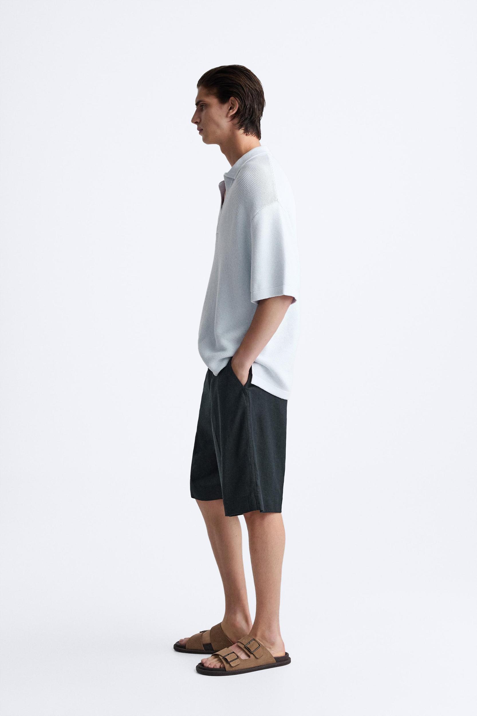 TEXTURED KNIT POLO Product Image
