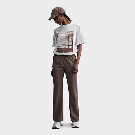 Nike Womens Sportswear Short-Sleeve Run Photo Graphic T-Shirt Product Image