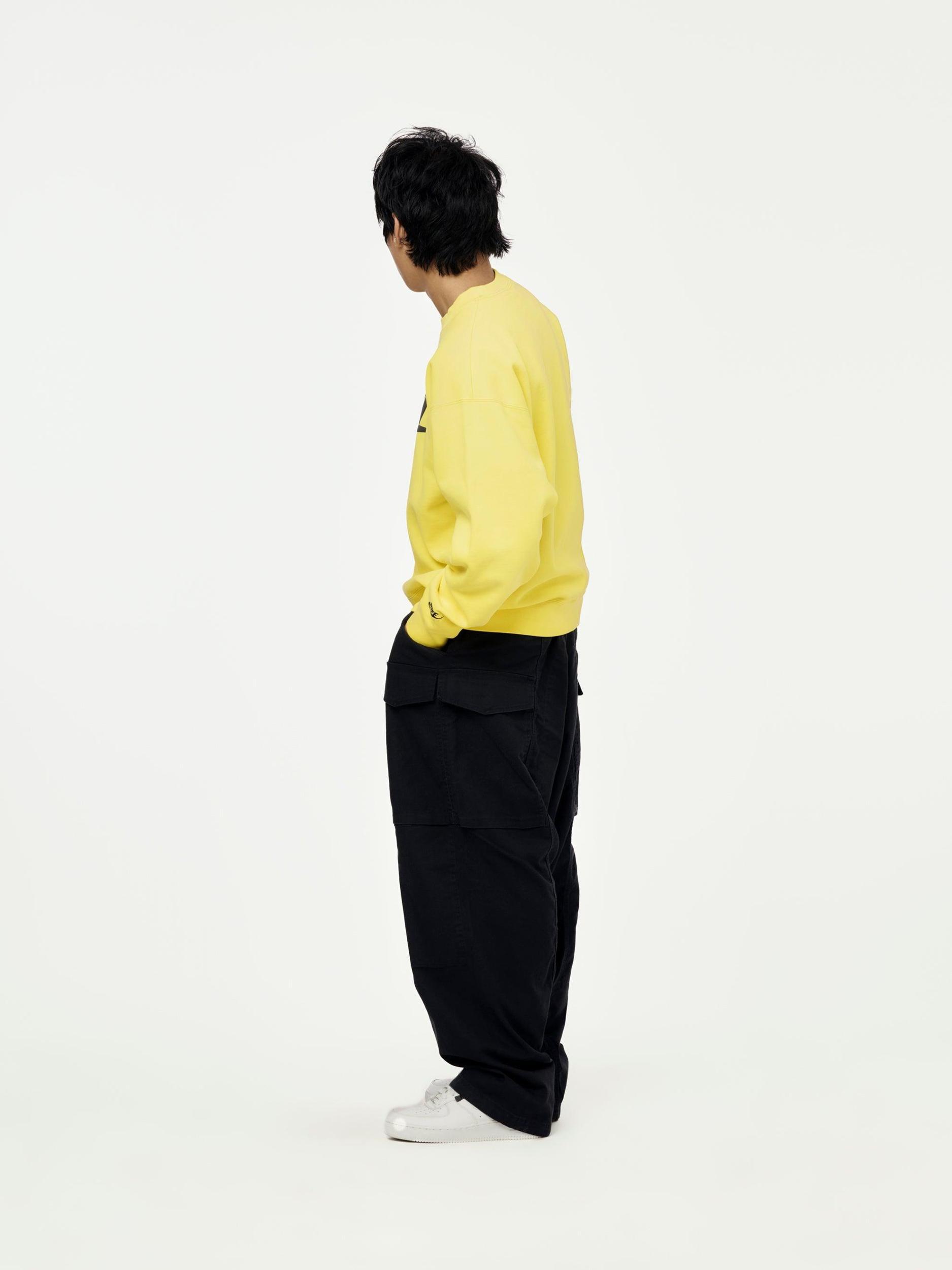 M NRG NIGO CREW FLC (SPEED YELLOW/BLACK) Product Image