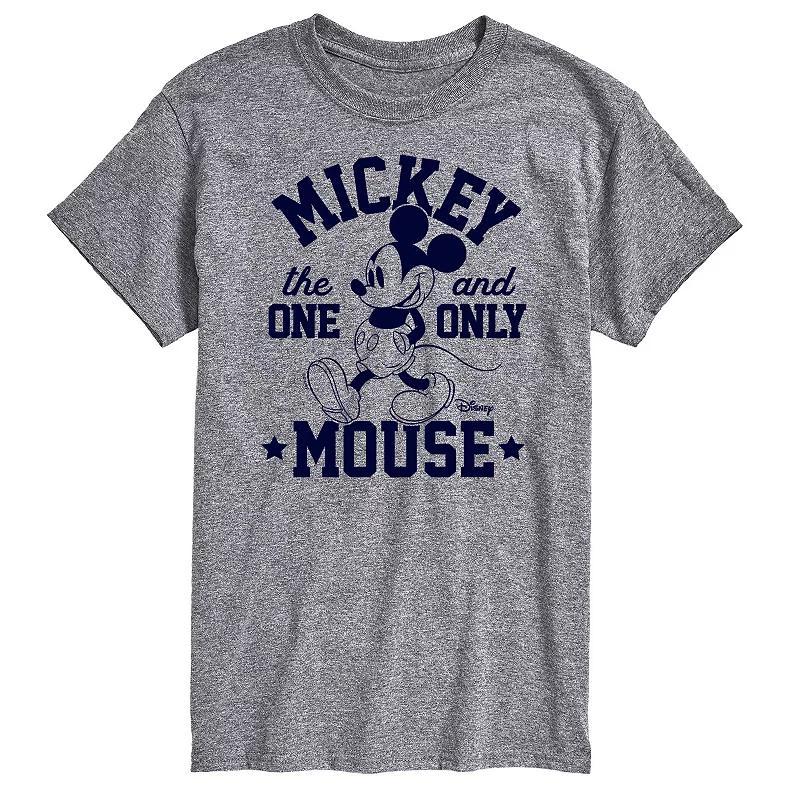 Disney's Mickey Mouse Men's One and Only Graphic Tee, Size: Medium, Red Product Image