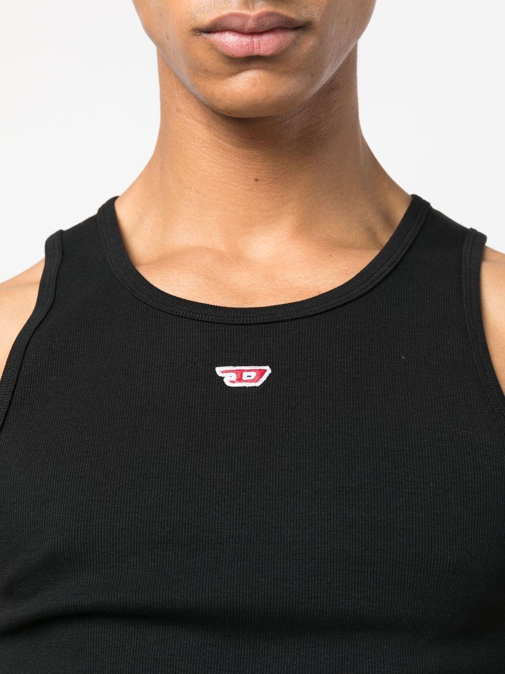 T-Lifty-D logo-embroidered tank top Product Image