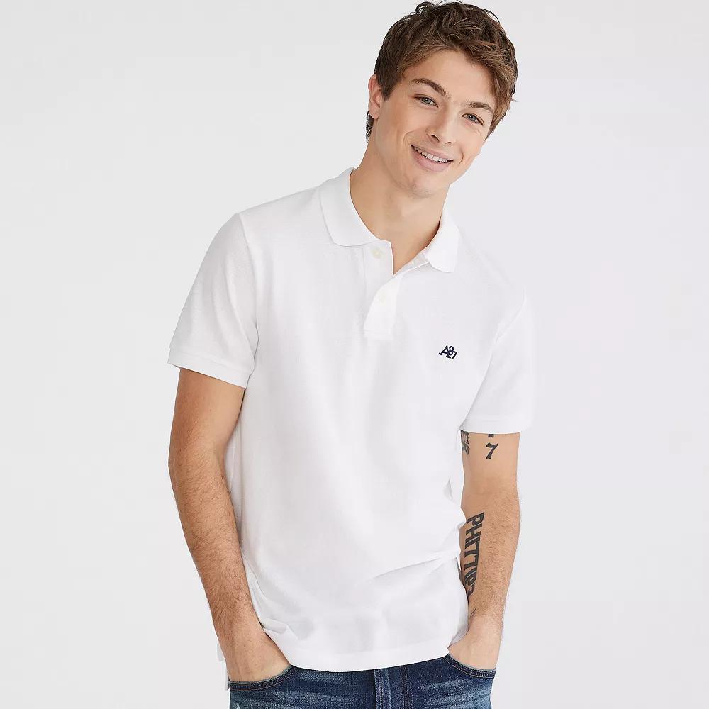 Mens Aeropostale Short Sleeve Pique Polo Product Image